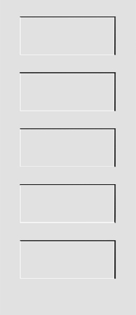 8405 Trimlite 5 Panel White Shaker Interior Door