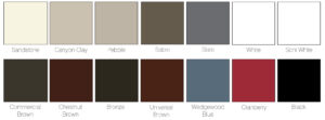 Exterior Door Painted Finish Colours