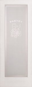 Trimlite Interior French Door with 1 lite Pantry Glass