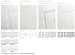 Garaga Garage door Triforce Layouts