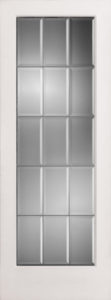 Trimlite French Interior 1 Lite Door Bevelled Glass