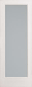 Trimlite French Interior 1 Lite Door Diffused White Laminate Glass