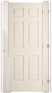 Jeld-Wen Colonist interior door in a doorsmith Knock Down system
