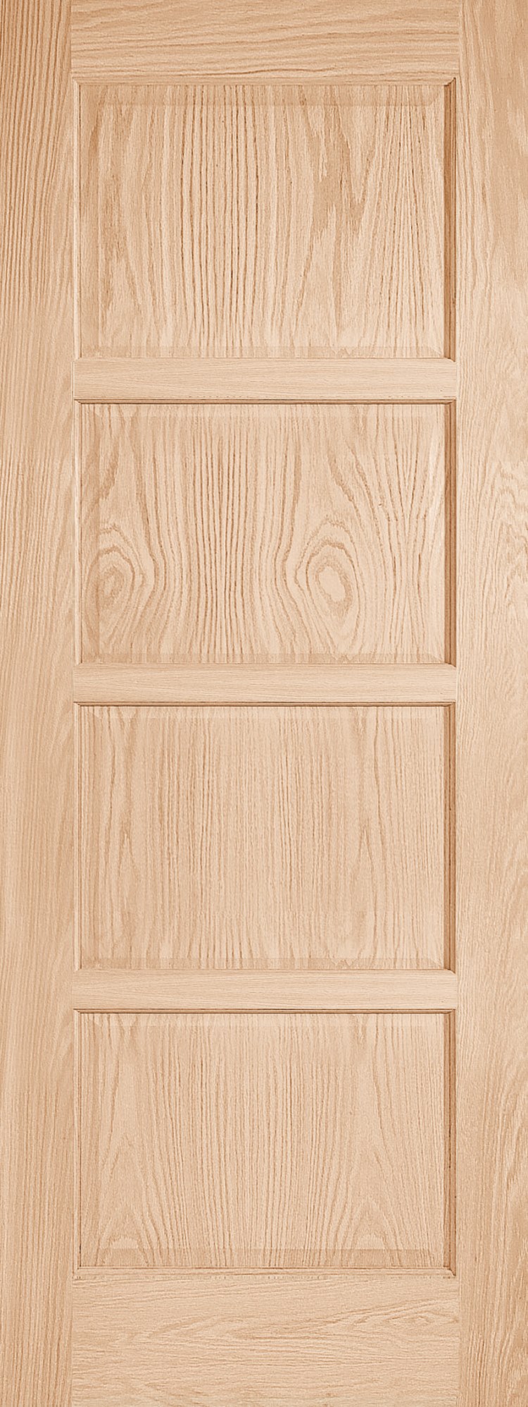 204L Jeld-Wen interior solid wood 4 panel door